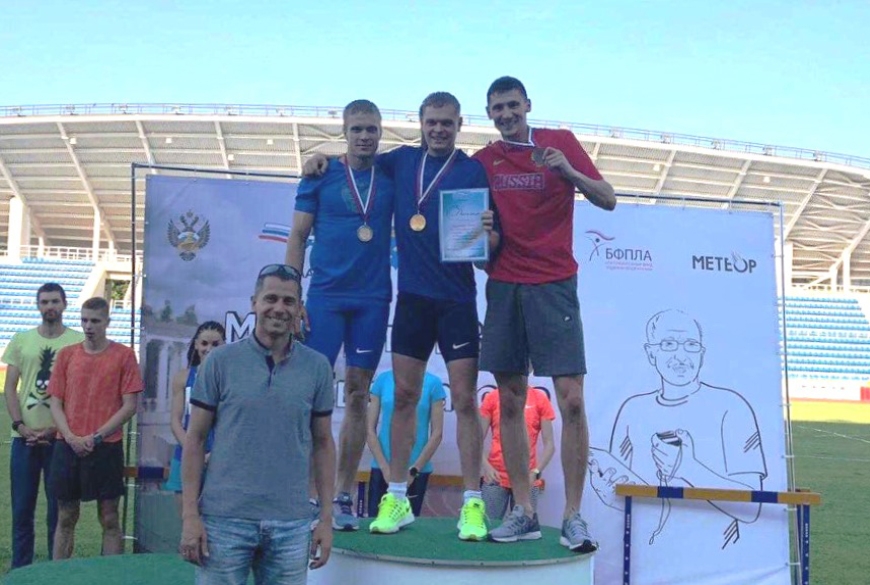 Три медали с соревнований в Жуковском